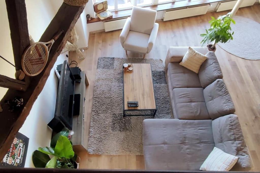 Duplex Atypique Dans La Cite Medievale Laon Exteriér fotografie